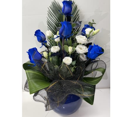 Calming Cobalt Bouquet