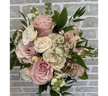 Last Minute Bridal Bouquet and Bout Set