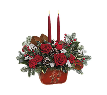 Cardinal Centerpiece