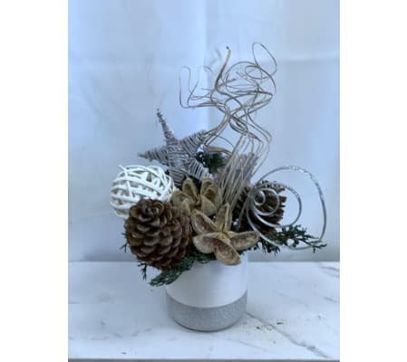 Winter Glitz Floral Arrangement