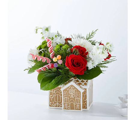 The Gingerbread House Bouquet