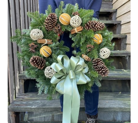 Aromatic Holiday Wreath