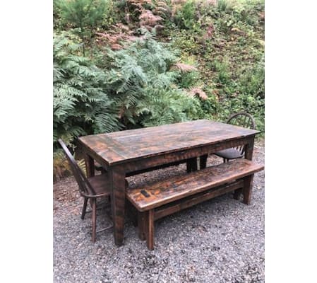 Dining Room Table Constructed from 125+ year Old Barn Wood