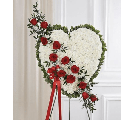 Bleeding Love Heart Wreath