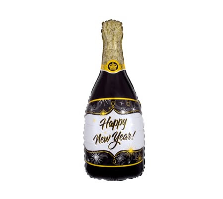 Happy New Year Champagne Balloon
