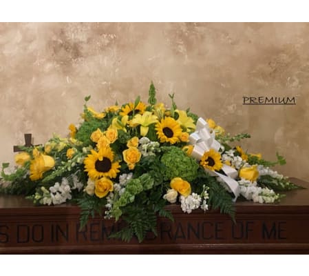 Sunshines Casket Spray