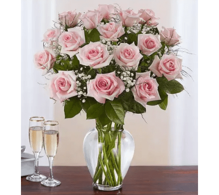 Premium Elegance Pink Roses