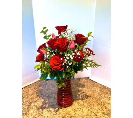 Dozen Red Roses - Forever Yours