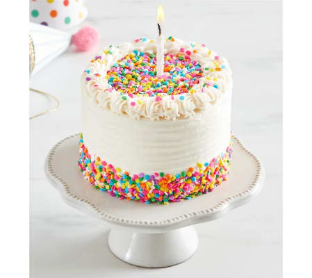 Confetti Birthday Cake