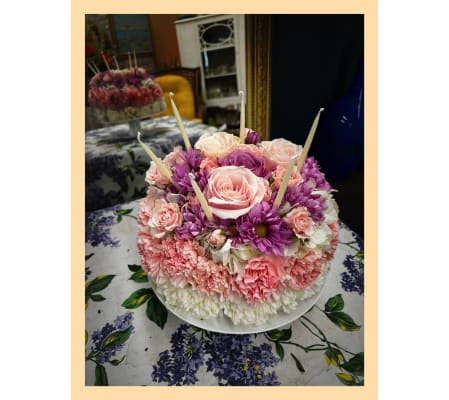 Floral Birthday Cake 1