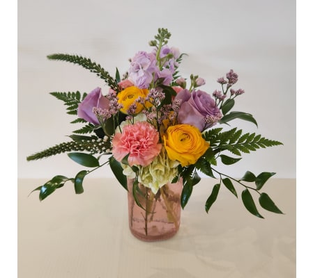 Pink jar of pretties