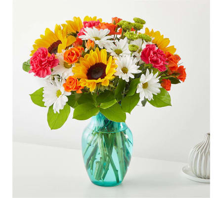 Sun-Drenched Blooms Bouquet