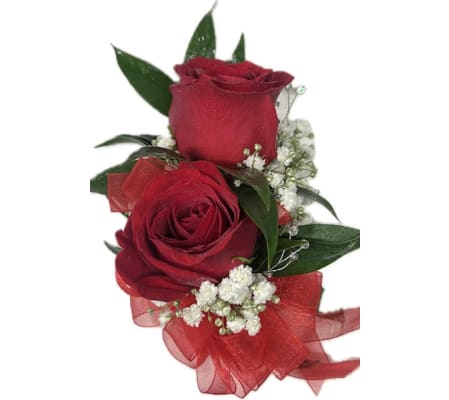 Double Rose Corsage