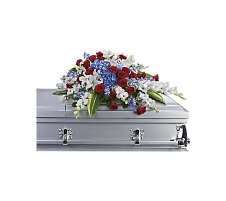 Distinguished Service Casket Spray