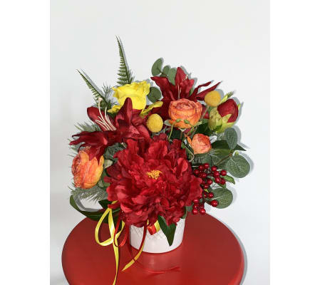 Artificial Flowers Arrangement