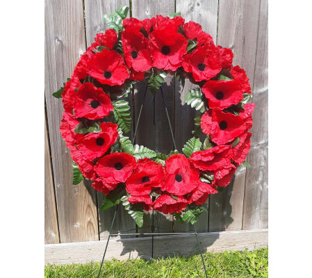 Remembrance Poppy Wreath