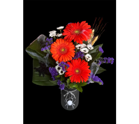 Charlotte's Web Of Gerbera