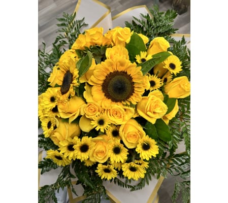 Golden Sunshine Bouquet