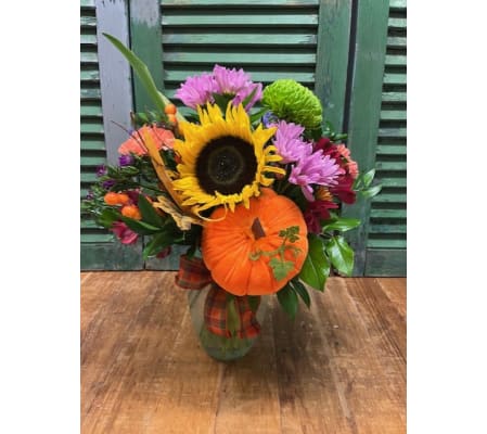 Autumn Sunflower Delight