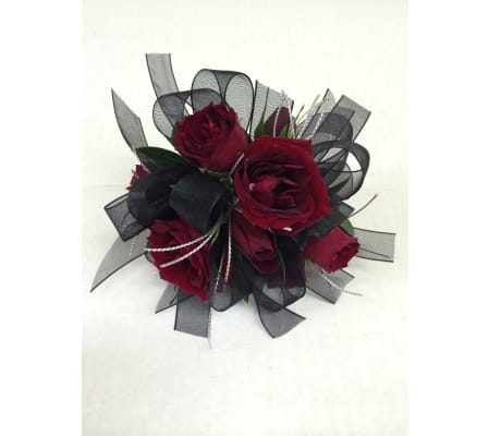 Red Rose Wrist Corsage