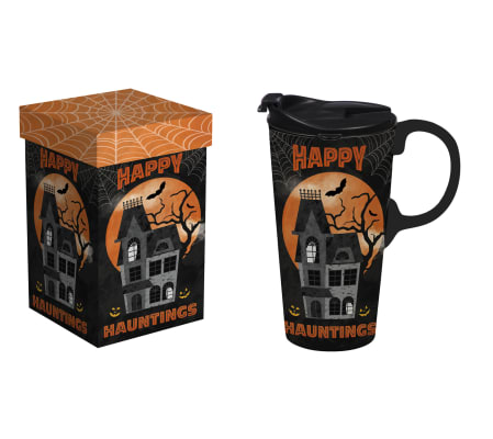 Halloween Ceramic Travel Mug