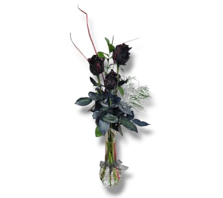 Crimson Shadows Halloween Bouquet