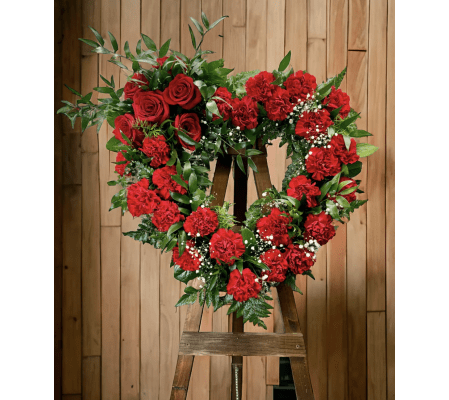Loving Heart Wreath