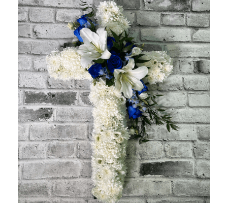 Tranquil Blooms Cross