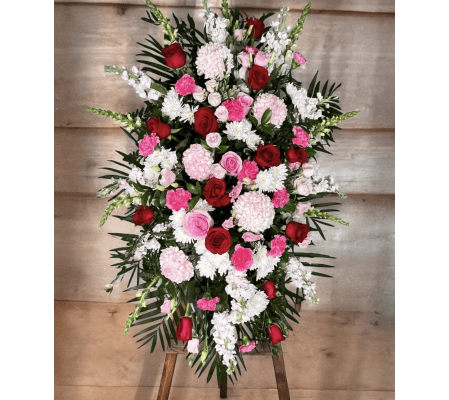 Warm Remembrance Standing Spray