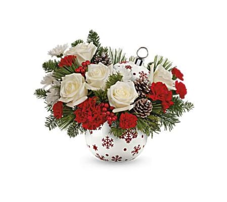 Teleflora's Snowy Sparkle Bouquet