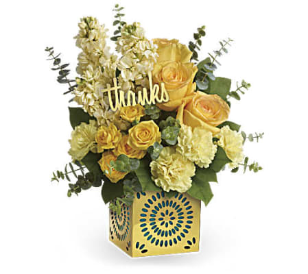 Teleflora's Shimmer Of Thanks Bouquet