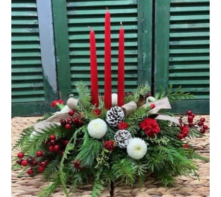 Winter Warmth Centerpiece
