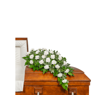 Wings of Peace Casket Spray