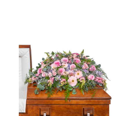 Glorious Garden Casket Spray