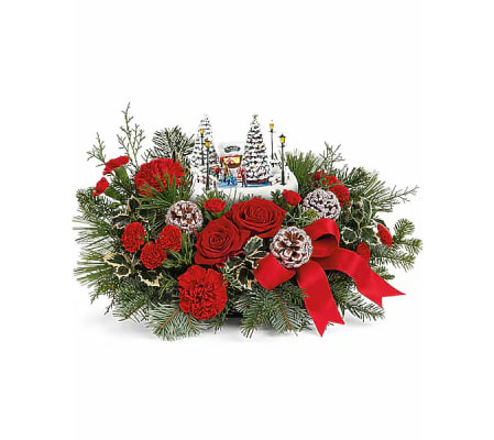 Thomas Kinkade's Oh What Fun Bouquet