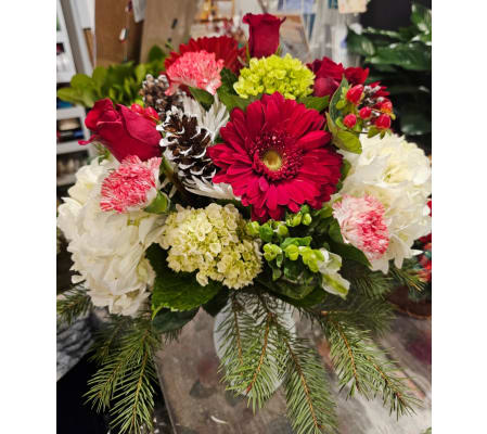 Designers Choice Christmas Vase