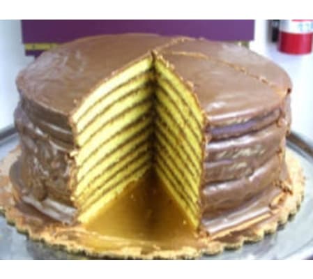 Peanut butter Smith Island Cake