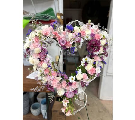 With All Our Love Heart Spray