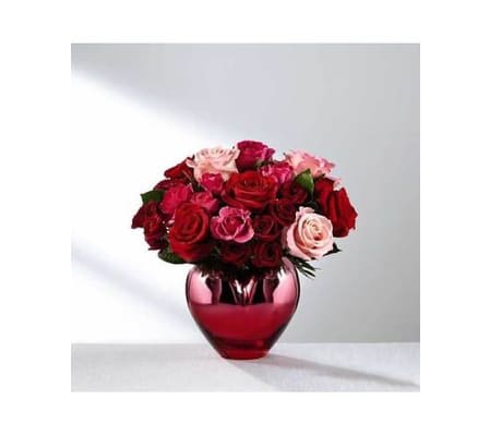 Sally's Rose heart Bouquet