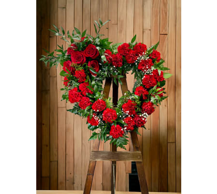 Loving Heart Wreath