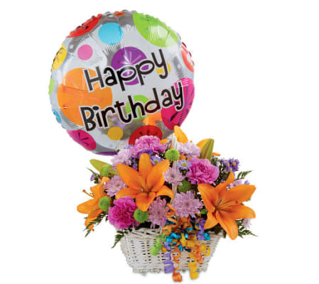 Happy Blooms Basket ™ FTD®