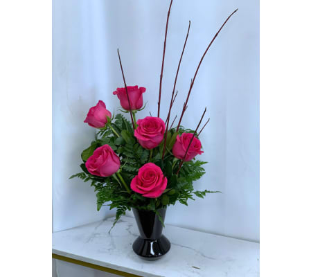 Midnight Bloom Arangement