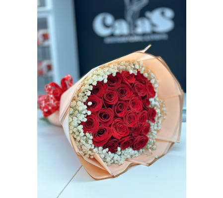 Royal Red Roses Crown