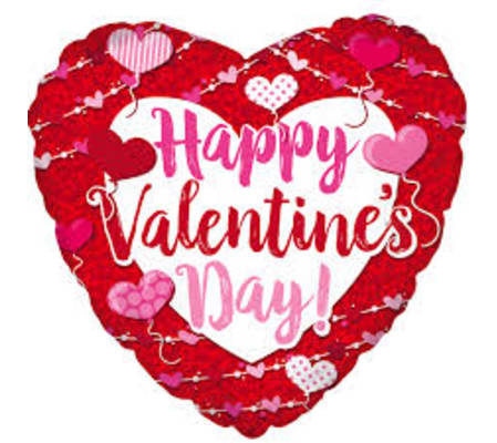 Athena Valentine Balloon