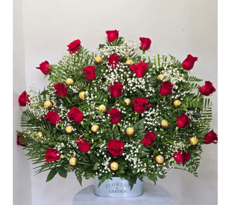 Garden Of Elegance with chocolats