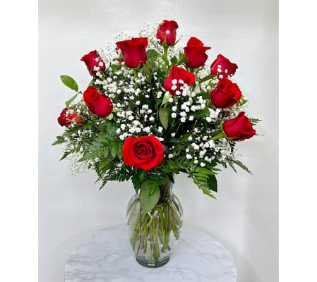 Everlasting Love Bouquet (18 Red Roses)