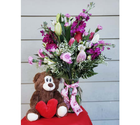 Valentine's Day Special with Teddy Bear
