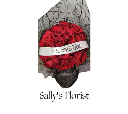 Sally's I Love you 3 Dozen !