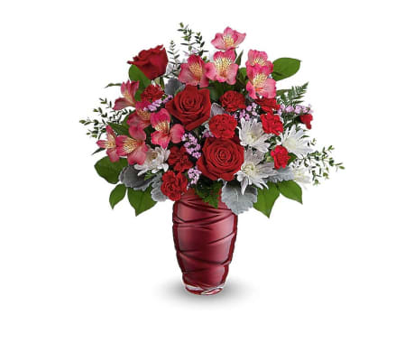 Loving swirl bouquet