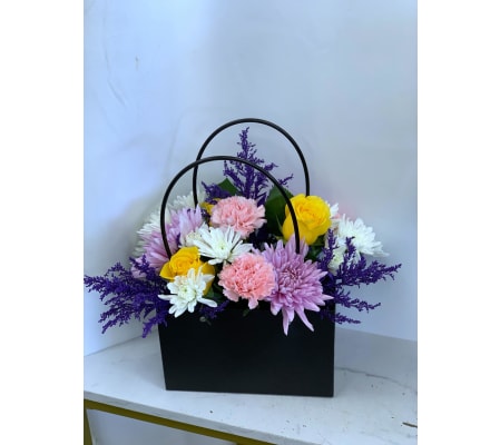 Joyful Harmony Handbag Arrangement